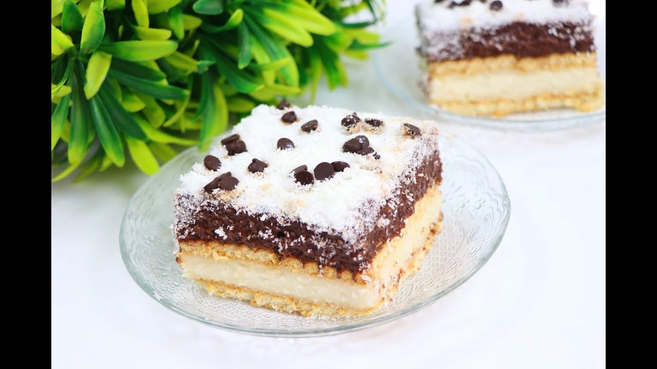 بدون بيض ولا كريمة ولا فرن حضري كيكة باردة اقتصادية في 10 دقائق مع علا