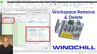 PTC Windchill - Remove Objects from Workspace & Delete Workspace | CAD Data Management Profile