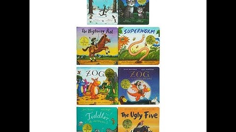 Julia Donaldson Early Readers 8 Books Collection Set BOARD BOOK