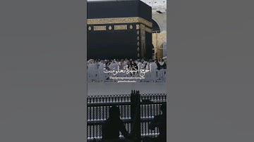 {الْحَجُّ أَشْهُرٌ مَّعْلُومَاتٌ ۚ } #سورة_البقره #اسلام_صبحي #قرآن_كريم #عيد_مبارك