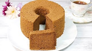 ほうじ茶のシフォンケーキの作り方【初心者必見♪】 How to make Hojicha Chiffon cake(Japanese tea)