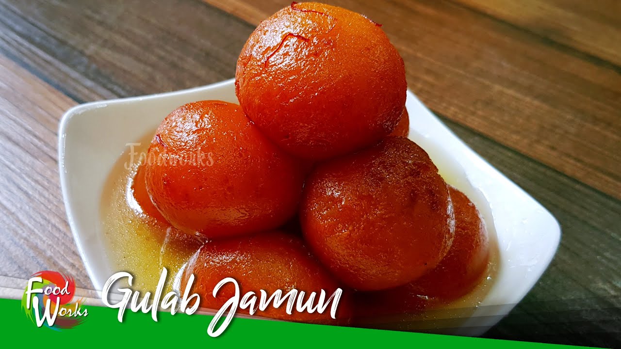 Gulab Jamun Recipe | How To Make  Gulab Jamun | Best Soft Gulab Jamun Using Paneer | Foodworks