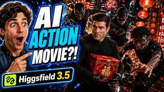 I Created an AI Action Movie in Higgsfield Cinema Studio 3.5