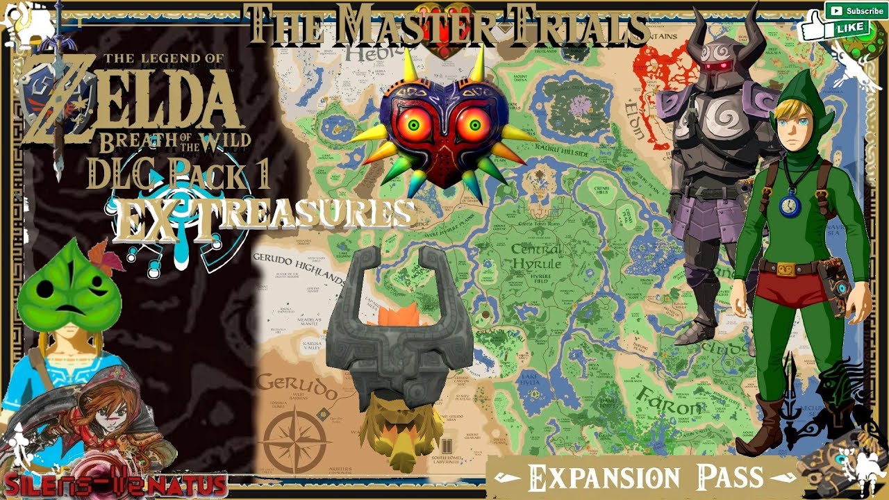 DLC1 EX Treasures All Locations [The Legend of Zelda™ Breath of the