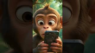 Mobile देख के बंदर हुआ पागल 📱🐒🔥