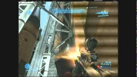 Halo Reach: Trick Jumps - S2 to S3 MLG Countdown CTF 5 flag - TUTORIAL!