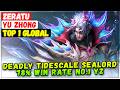 Deadly Tidescale Sealord 78% Win Rate No.1 YZ [ Top 1 Global Yu Zhong ] zeratu - Mobile Legends