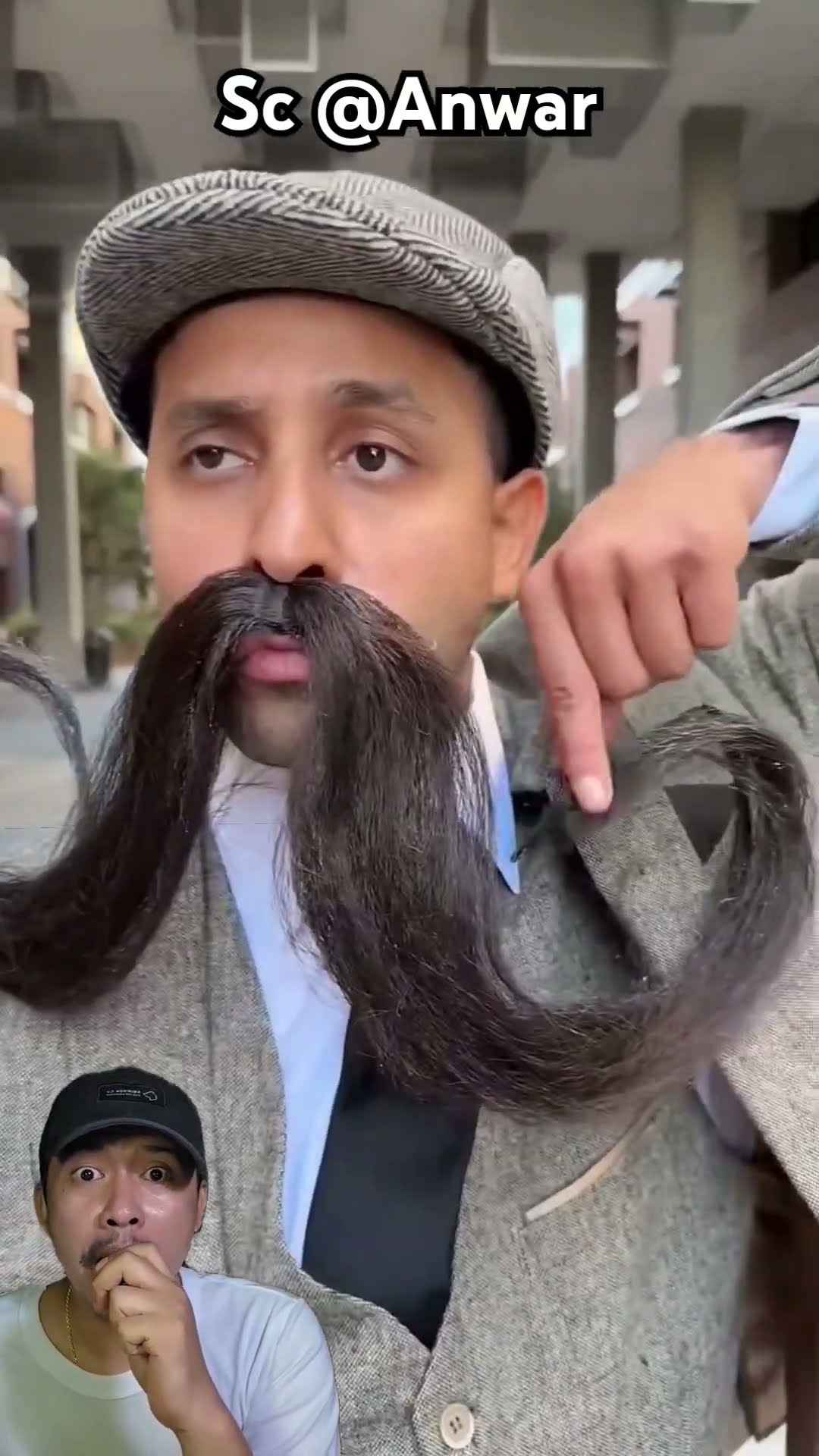 KUMIS SIAPA YANG PALING PANJANG? ? #dubbing #funny #shorts