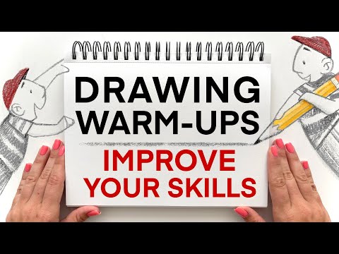 Video: 4 Ways to Draw a Portrait