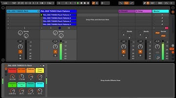 The RacksForLive "Odd Things Rack" FX Preset