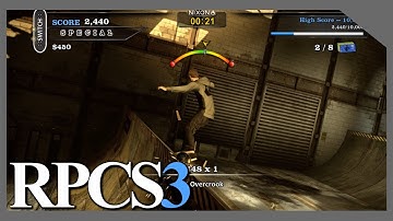PS3 Emulator | RPCS3 v0.0.5 | LLVM-Vulkan | Tony Hawk