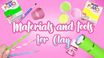 Ultimate POLYMER CLAY Guide - Materials and Tools! -Part 1