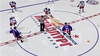 КХЛ - НХЛ / Металлург Магнитогорск 2009 - Нью Йорк Рейнджерс 2009 (NHL 09 PS3) Обзор