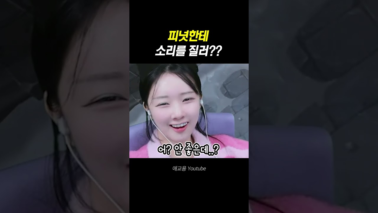 피넛을 사과하게 만든 애자후