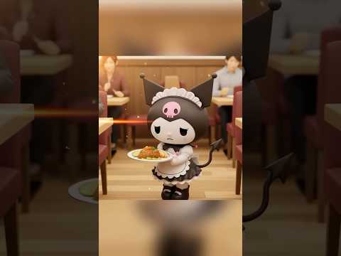 Oh No Kuromi Maid Is So Sad Mymelody Kuromi Cinnamoroll Sanrio マイメロ クロミ シナモロール サンリオ