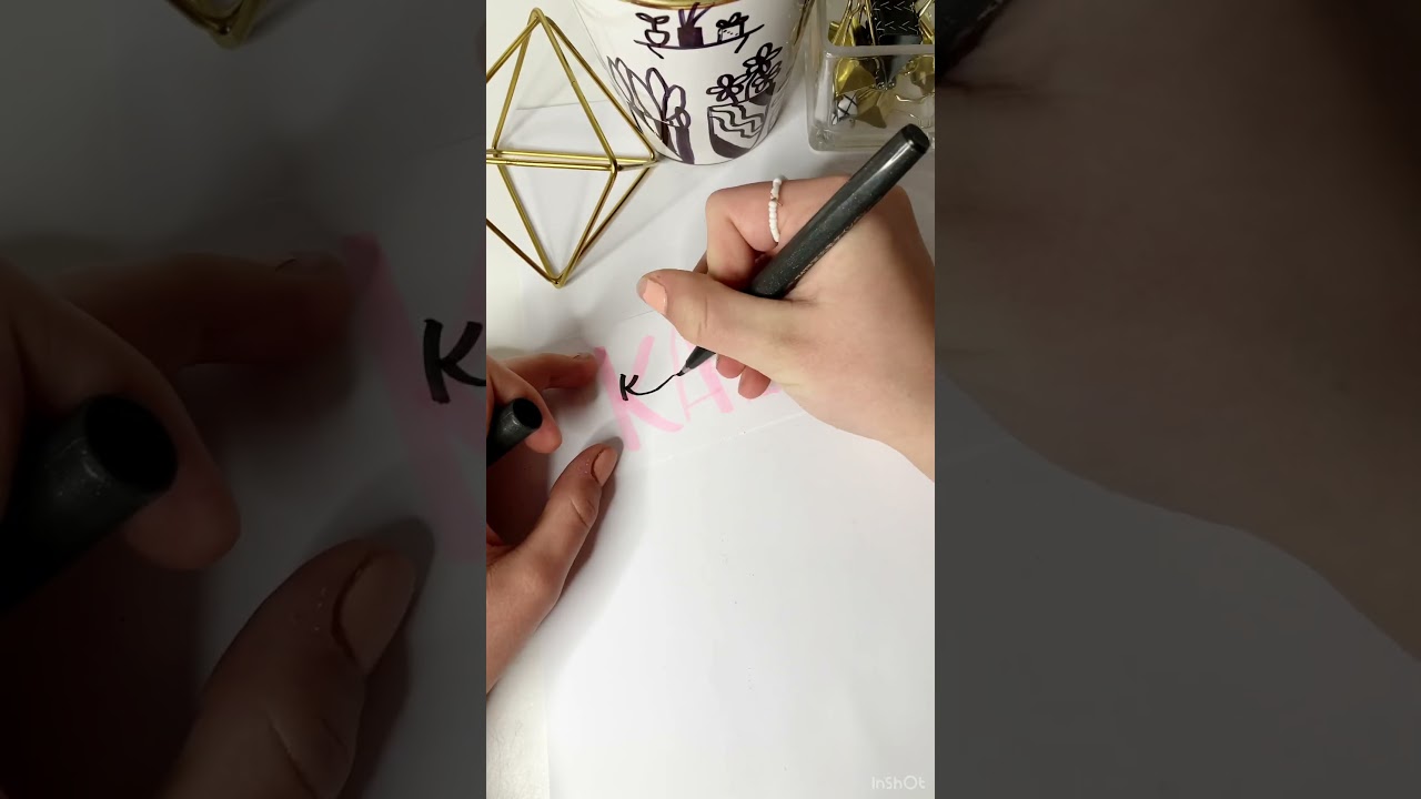 Kailey name lettering! Day 13!