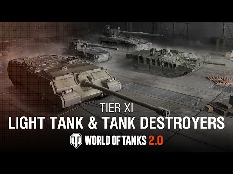 kein Name: Update 2.0: Leichte Panzer und Jagdpanzer der Stufe XI 