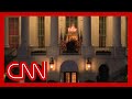 Infected Trump re-shoots entrance into White House with camera crew