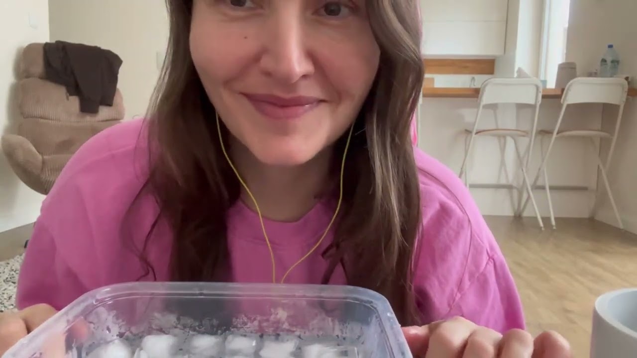 Just Messing with Ice Cubes & Tapping a Tea Pad – Cozy Amateur ASMR  