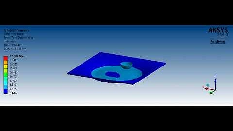 #ANSYS || Simulation of Incremental Sheet Forming Process using ANSYS tool