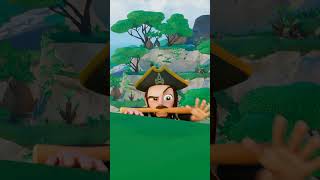 new DiNO iSLAND cartoon!! Fairy Adley hatches baby dinosaurs on pirate island & finding pirate pets!
