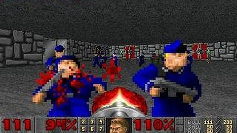 DOOM II X WOLFENSTEIN SECRET LEVEL