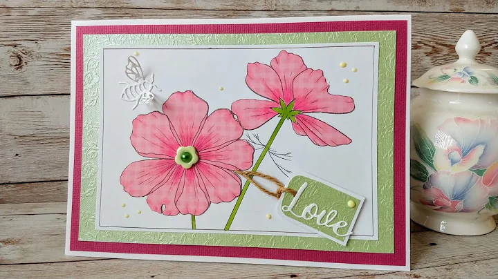 How to paper piece a digi image