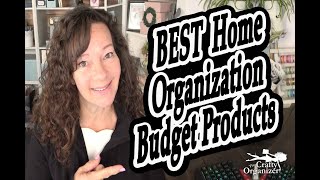 BEST Home Organization Budget Products I Use