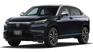 New 2024 Honda Vezel (HR-V) Hybrid Compact Coupe SUV Facelift