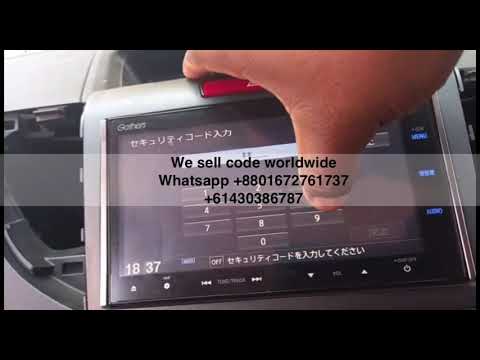 Honda CRV Gathers VXM145VFI unlock - Kenya Customer and Dealer live