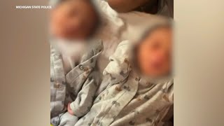 Infant twins at center of Michigan AMBER Alert safely dropped off at police station