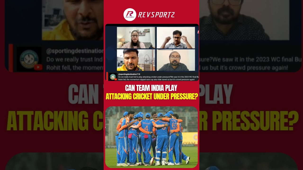 Can India play attacking cricket under pressure? 