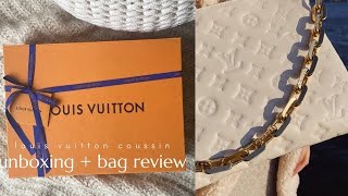 UNBOXING THE LOUIS VUITTON COUSSIN PM BAG 2021, Is It Worth The Price?