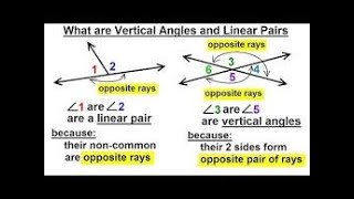 Linear Pairs and Vertical Angles