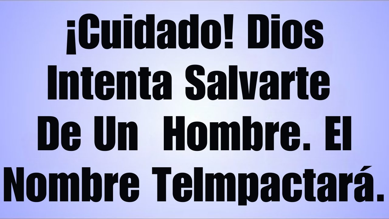 ¡Cuidado! Dios intenta alejarte de alguien con oscuridad en su alma.. ✝️ MENSAJE DE DIOS🕊️ DIOS DICE