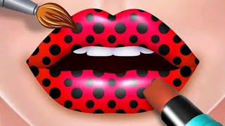 Lips👄 Done 3D Satisfying Lipstick💄art Makeup Game screenshot 1