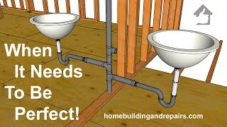 Different Types of Plumbing Drain Pipe Connections For Back To Back Sinks - Building Code Examples Net Worth