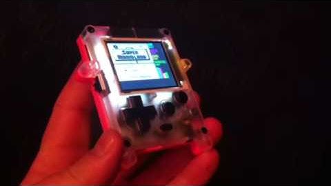 Pokitto with real plastic parts looking absolutely stunning!