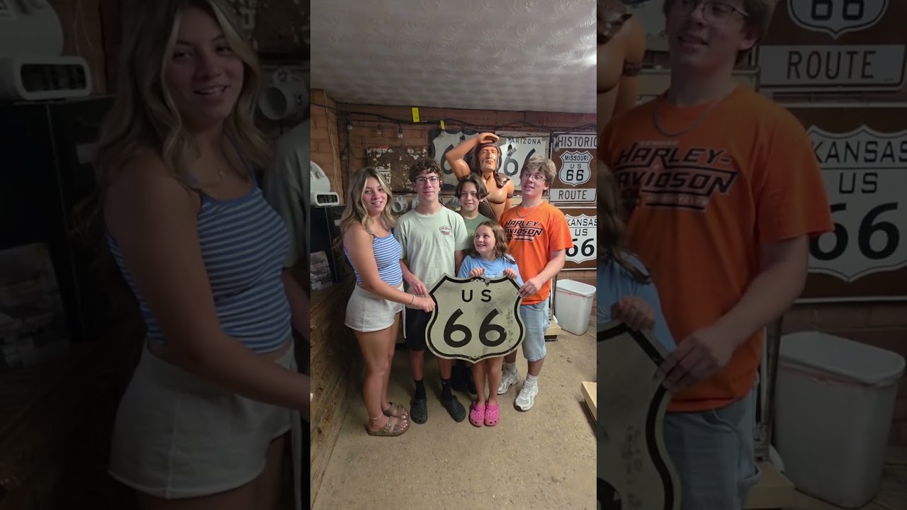 Chicago Travelers Take On Route 66 in Seligman, Arizona