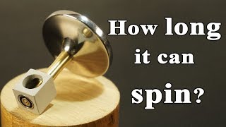 How long it can spin? /// How to Make a Spinning Top Toy