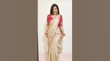 saree drape #sareedrapping #rekhamishra