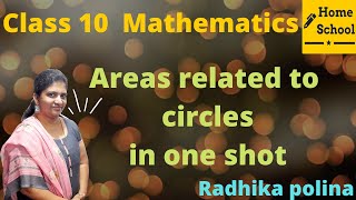 Areas related to circles in one shot class 10|Mathematics|NCERT/CBSE screenshot 5