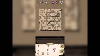Flower Forest - Word Puzzle Level 29 Gameplay Walkthrough || flower forest level 29 walkthrough