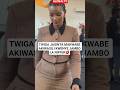 TWIGA JASINTA MAKWABE AKIWASILI KWENYE JAMBO LA NIFFER HAPA MASAKI Shortsviral Niffer Globaltv 