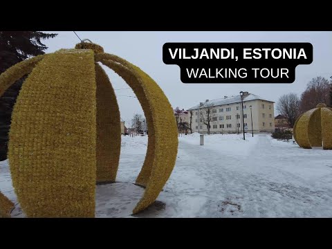 City walks series - Viljandi, Estonia (City center walking tour)