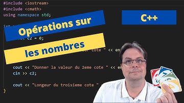 Programmation C++ : Opérateurs numériques
