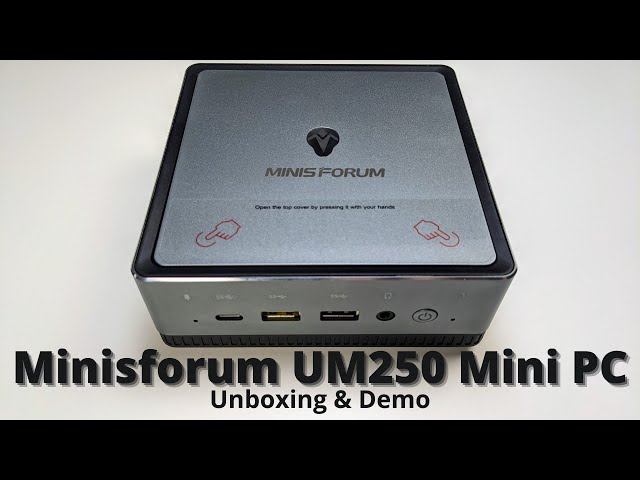 $300 Mini PC with Power! MinisForum UM450 Review 