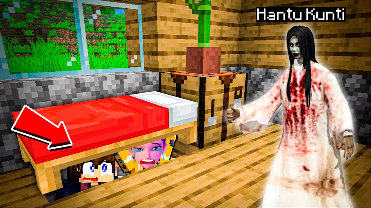 Le FANTOME S'INTRODUIT chez MOI pendant la NUIT sur Minecraft ! - YouTube