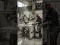 Luxury Marble Waterfall Console Table Transformation | From Raw Stone to Modern Masterpiece