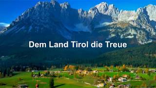 Dem Land Tirol die Treue. Alpenbrass Tirol - mit Text (HD) chords